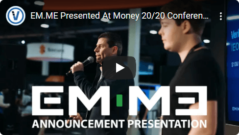 EM.ME Presented At Money 20/20 Conference